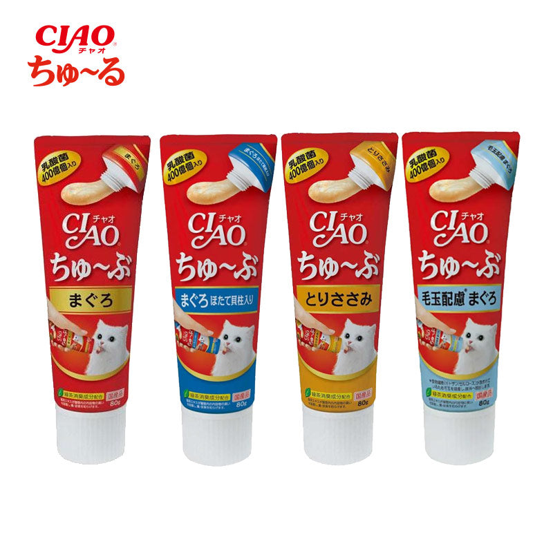 INABA CIAO Chubu Cat Treat Tubes