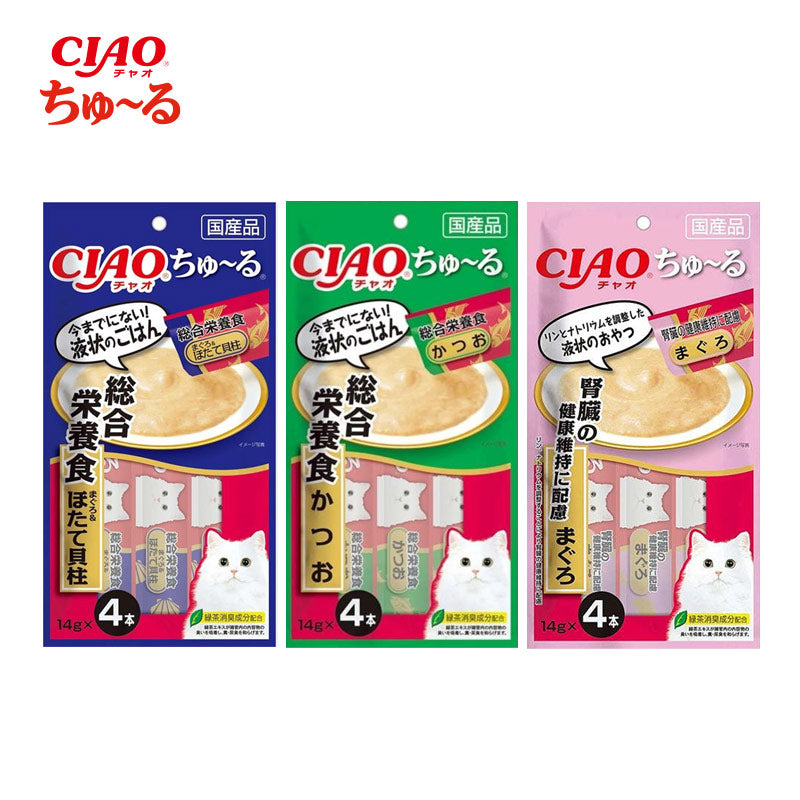 INABA CIAO Churu Comprehensive Cat Food