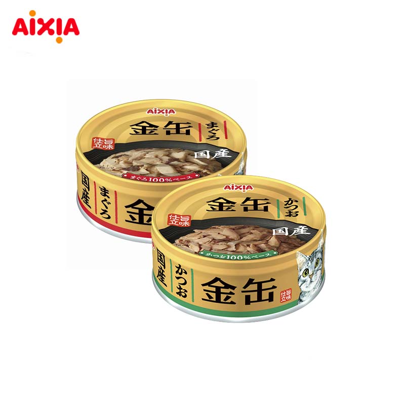 AIXIA GOLD Can Cat Food (Bonito)