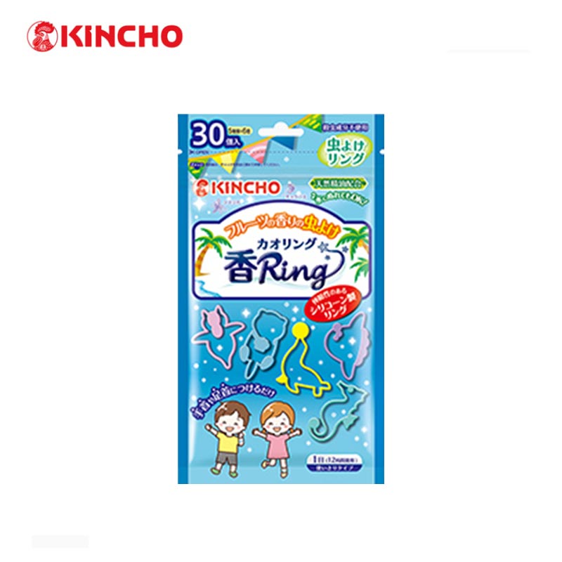 Kincho Multi-Design Mosquito Repellent Bracelets 30-Pack Fruit Scent