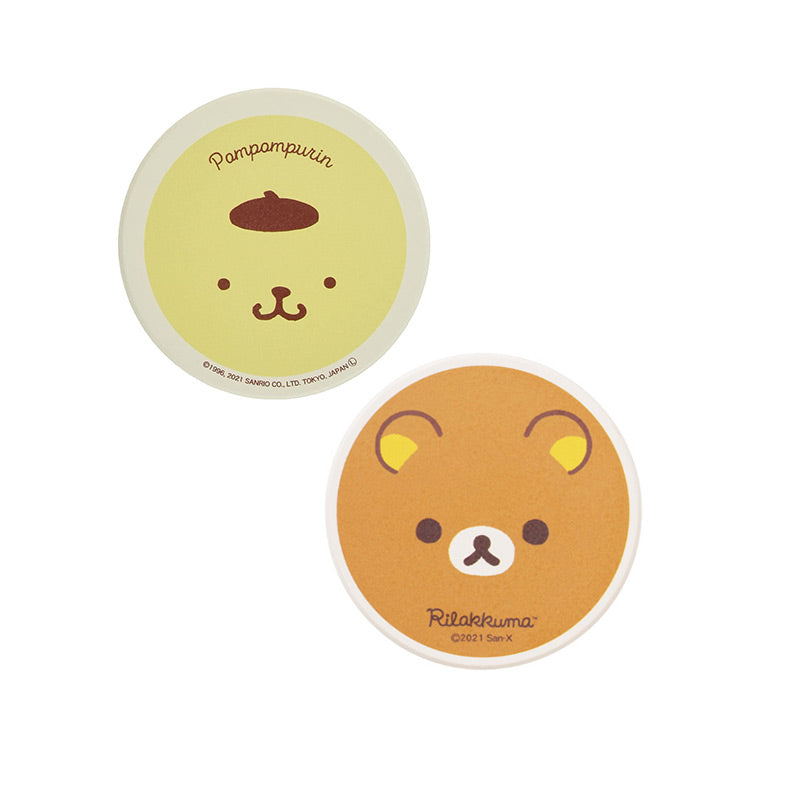 SANRIO Clay Wooden Tea Coasters