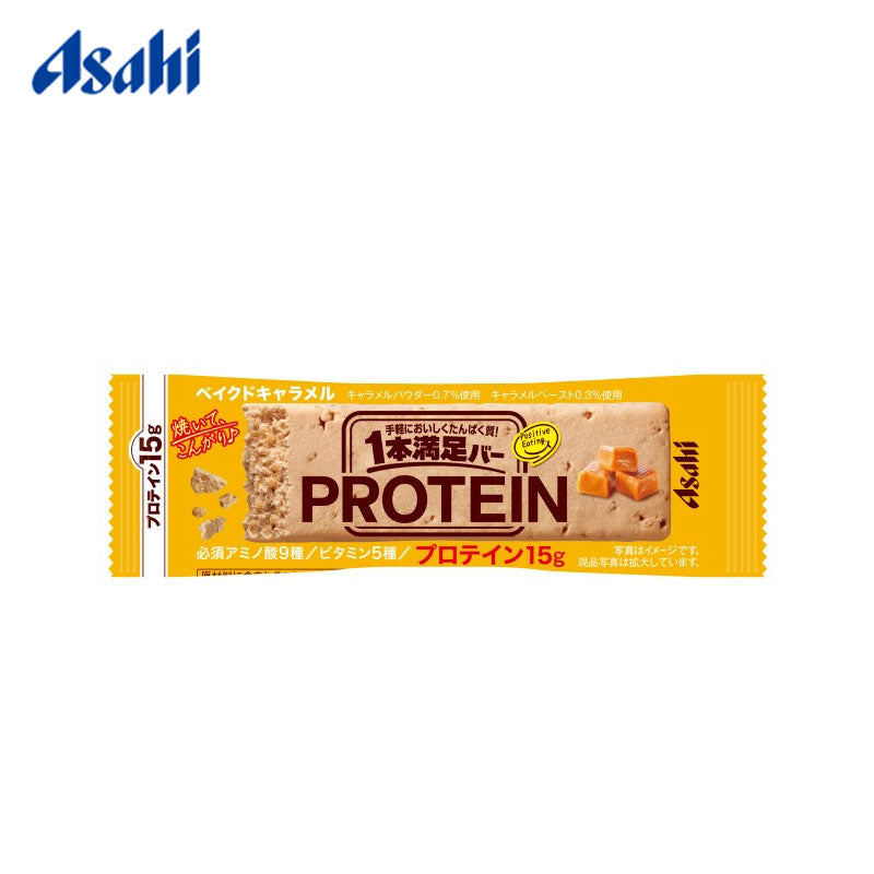 ASAHI Ippon Manzoku Protein Bar (Caramel Flavor)