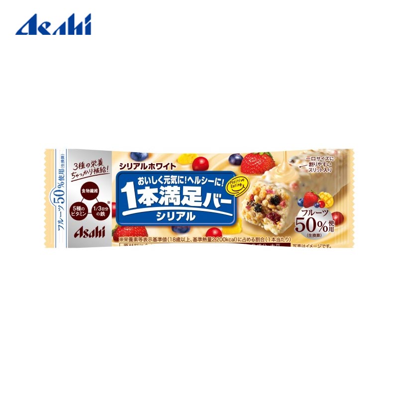 ASAHI Ippon Manzoku White Chocolate Cereal Bar