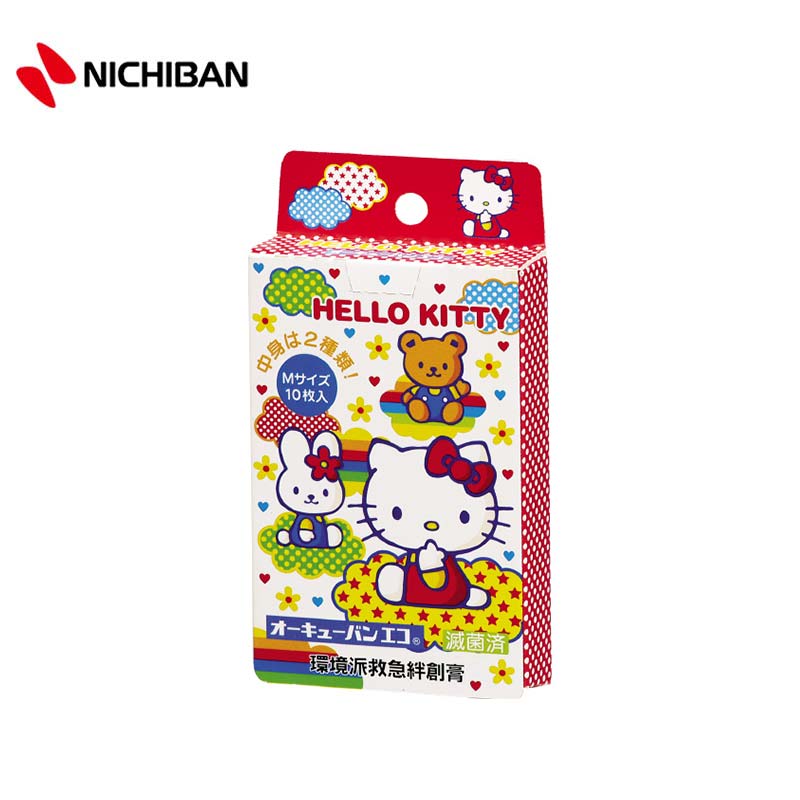 NICHIBAN Hello Kitty Two-Pattern Adhesive Bandages
