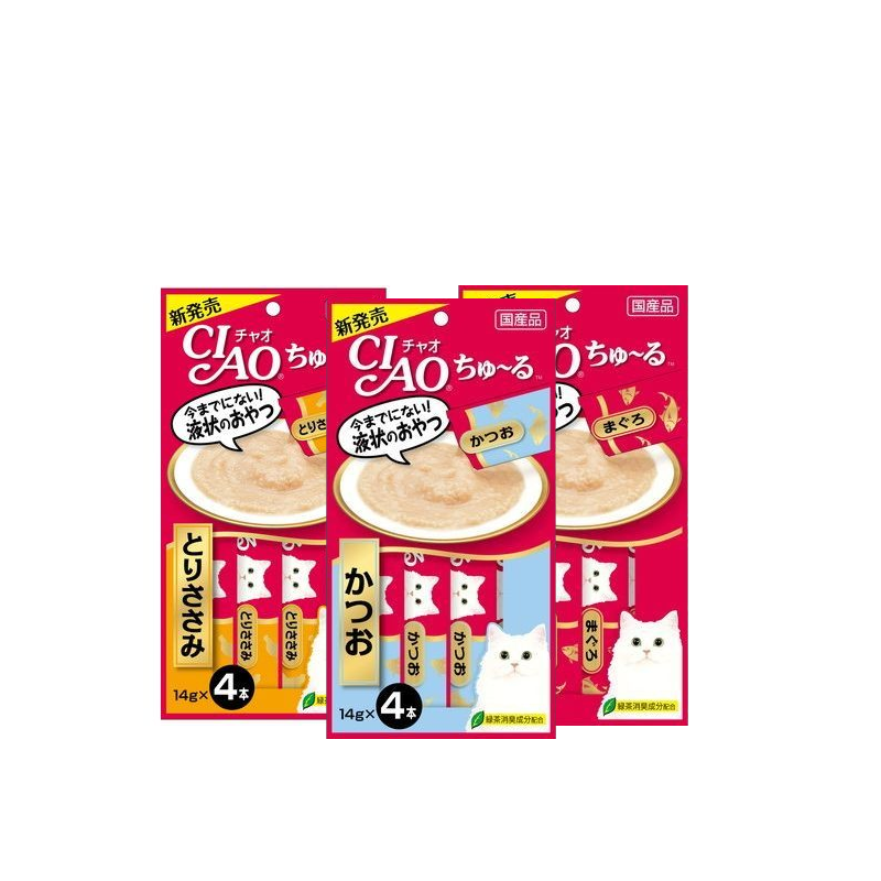 INABA FOODS CIAO Churu Cat Treats (Chicken)