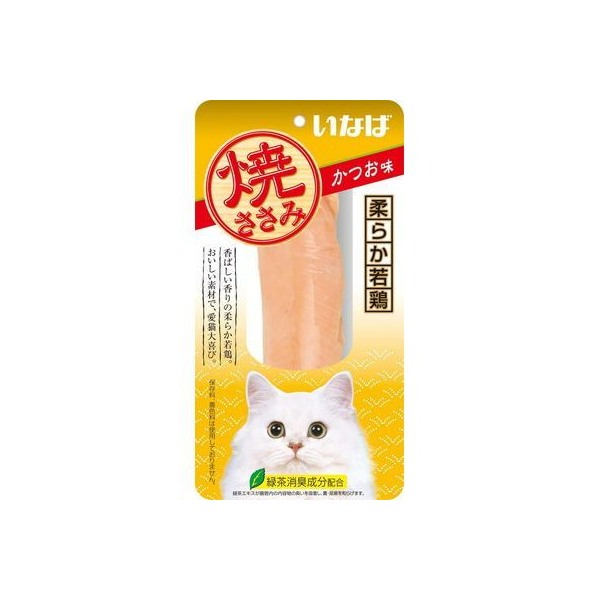 Inaba Cooked Chicken Cat Treat (Bonito Flavor)