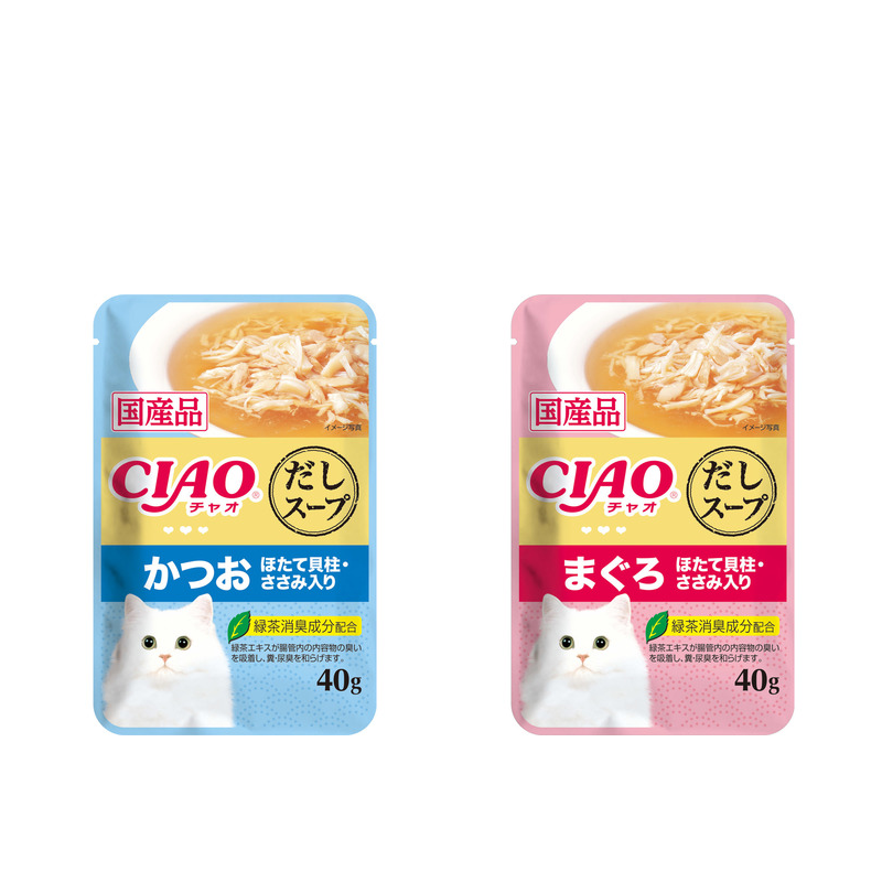 INABA CIAO Soup for Cats (Bonito)