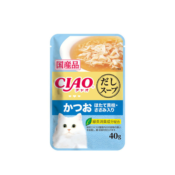 INABA CIAO Soup for Cats (Bonito)