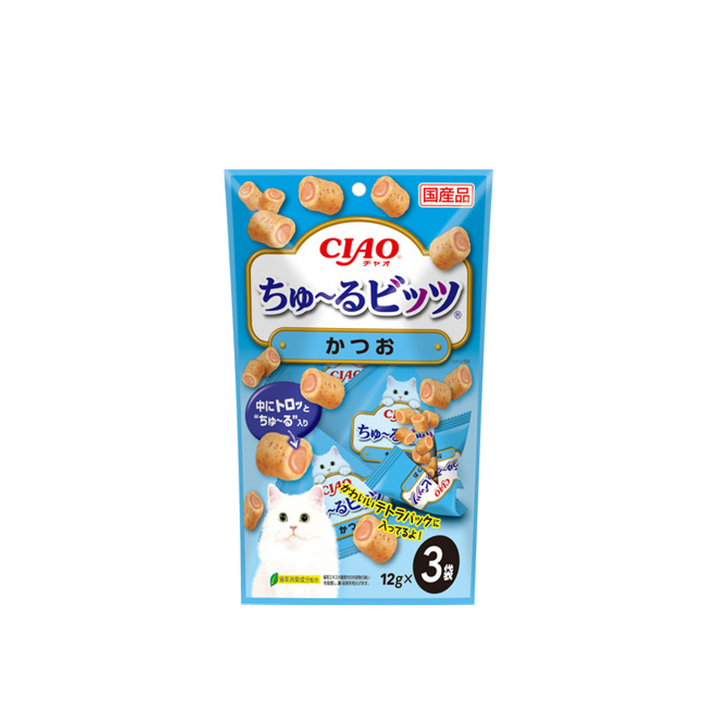 INABA CIAO Churu Bits Bonito