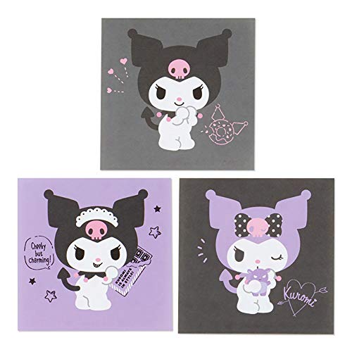 SANRIO Kuromi Square Memo Pad (40 Sheets)