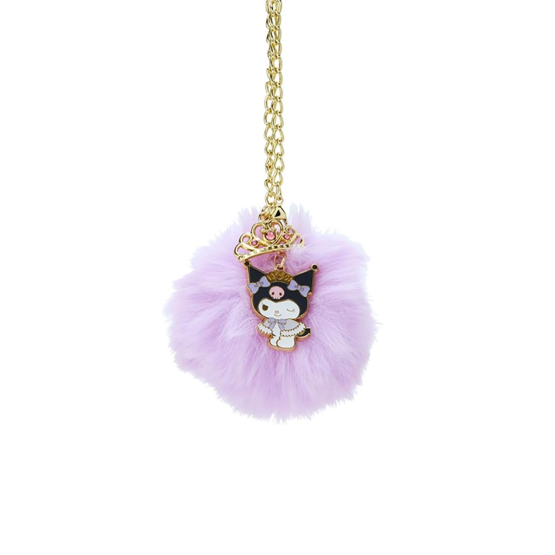 SANRIO Kuromi Tokimeki Tiara Pompom Bag Charm