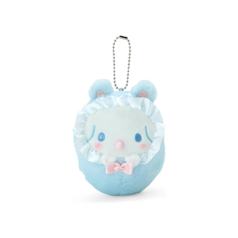 SANRIO Swaddled Baby Mascot Plush Keychain
