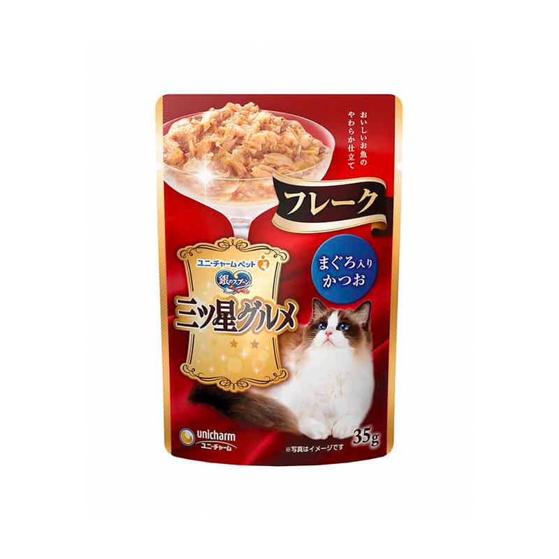 UNICHARM Silver Spoon Three-Star Flakes Bonito with Tuna