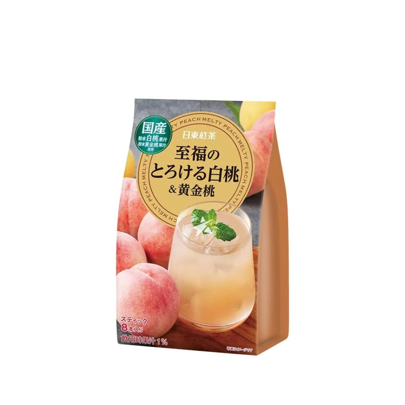 NITTOH Premium Juicy White & Yellow Peach Tea