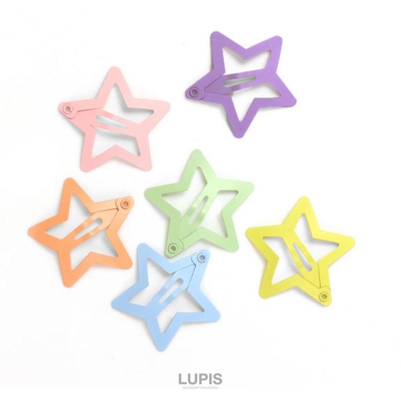LUPIS Heart x Star Pachin Hair Clip