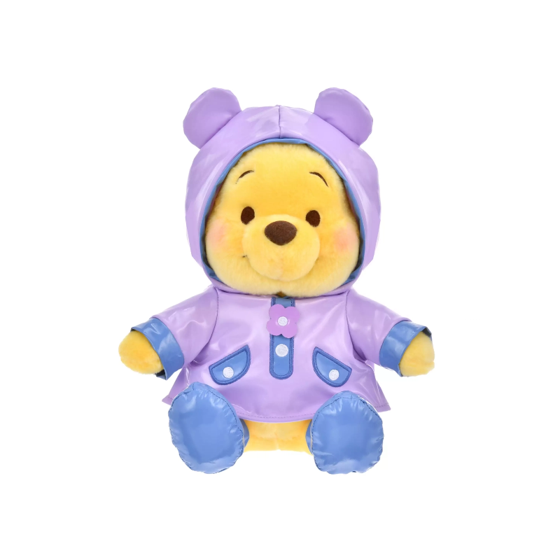 DISNEY Winnie The Pooh Raincoat Plush