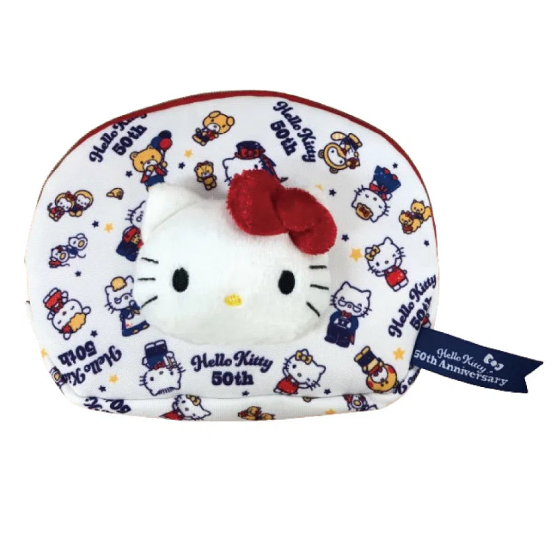 SANRIO Boa Face Cosmetic Bag / Hello Kitty’s 50th Anniversary