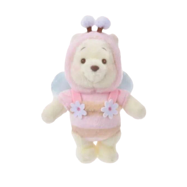DISNEY Winnie the Pooh Honey Day Pink Plush Keychain