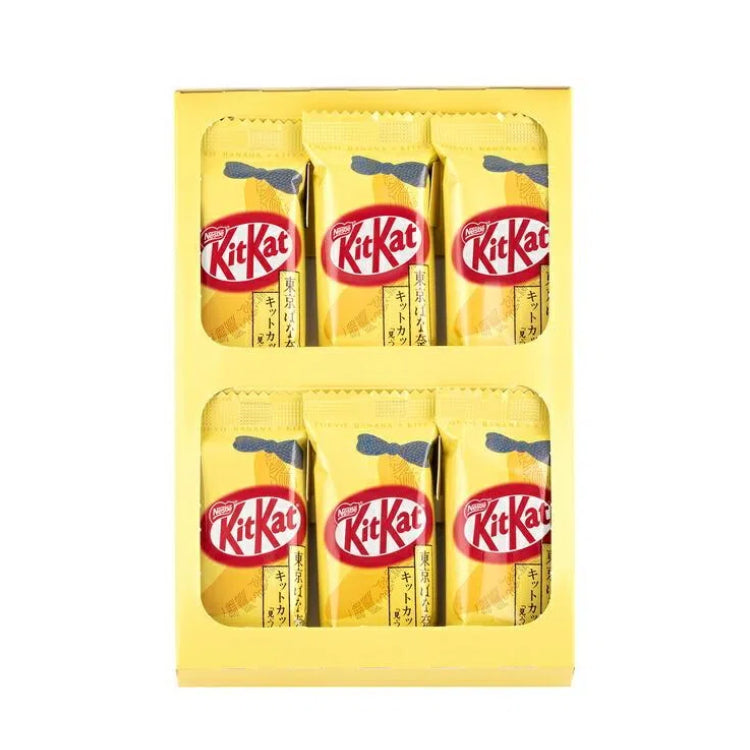 TOKYO BANANA KIT KAT Wafer Collaboration 6-Piece Pack