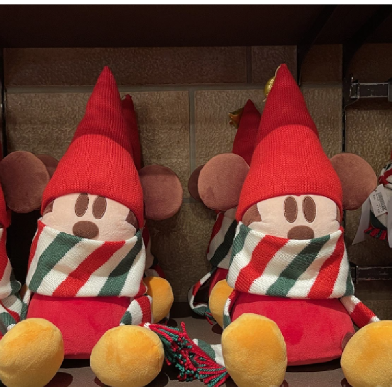 DISNEY 2023 Festive Season Lil RingRing Christmas Mickey Plush