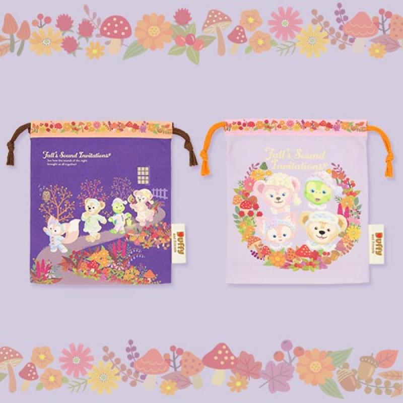DISNEY Duffy & Friends Falls Sound Invitations Drawstring Bag Set