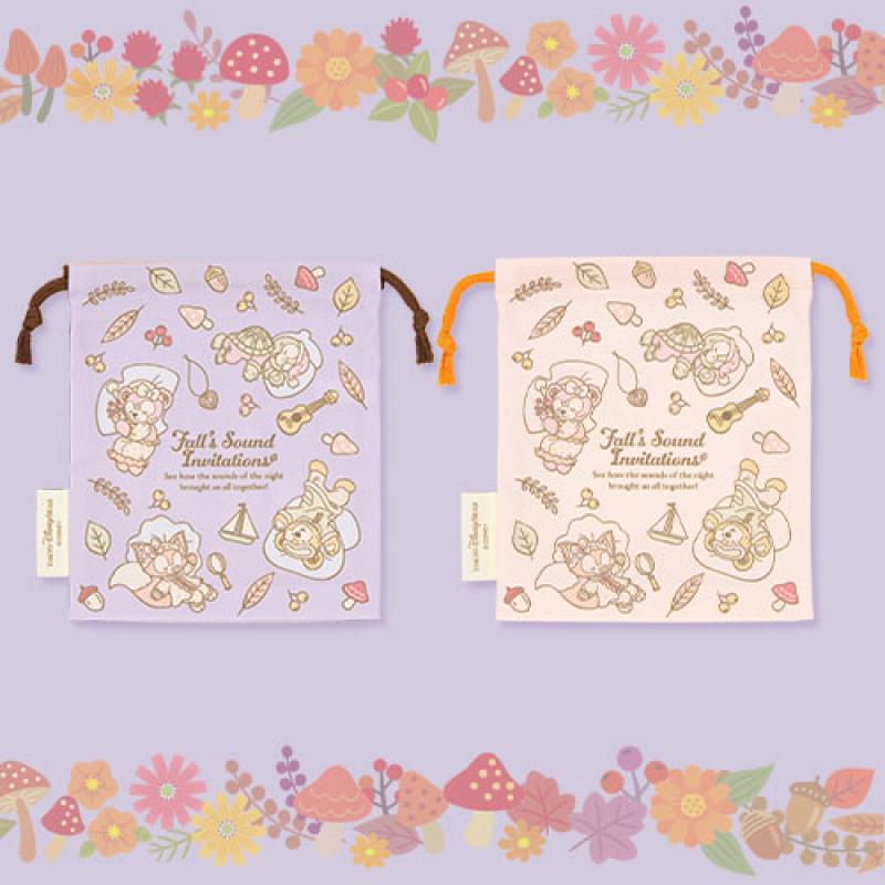 DISNEY Duffy & Friends Falls Sound Invitations Drawstring Bag Set