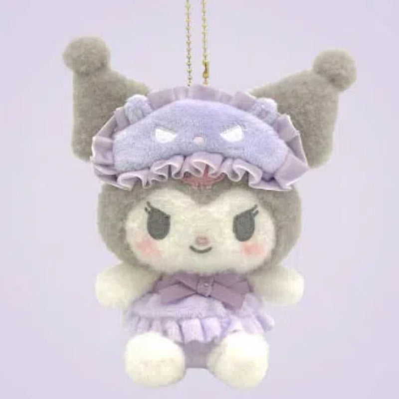 SANRIO Nakayoshi Pajama Plush Keychain