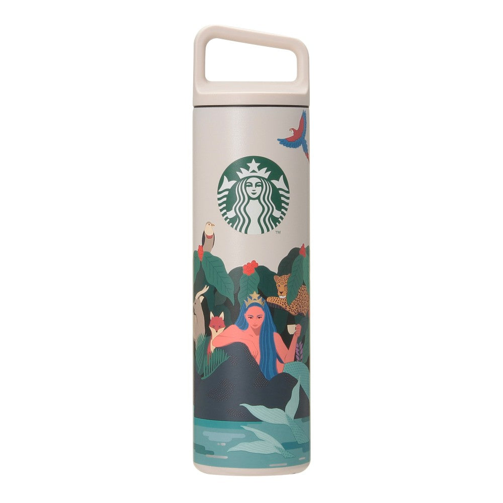 STARBUCKS Anniversary Stainless Steel Bottle with Handle Lid
