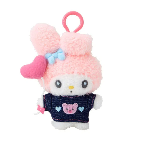 SANRIO Denim Patch Keychain