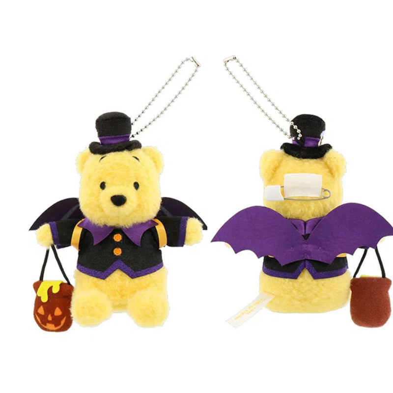 DISNEY Halloween Winnie the Pooh Plush Keychain