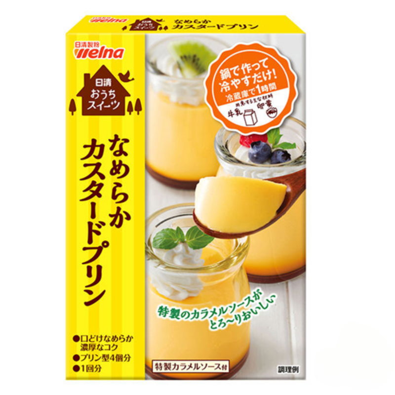 NISSIN Almond Tofu & Caramel Pudding