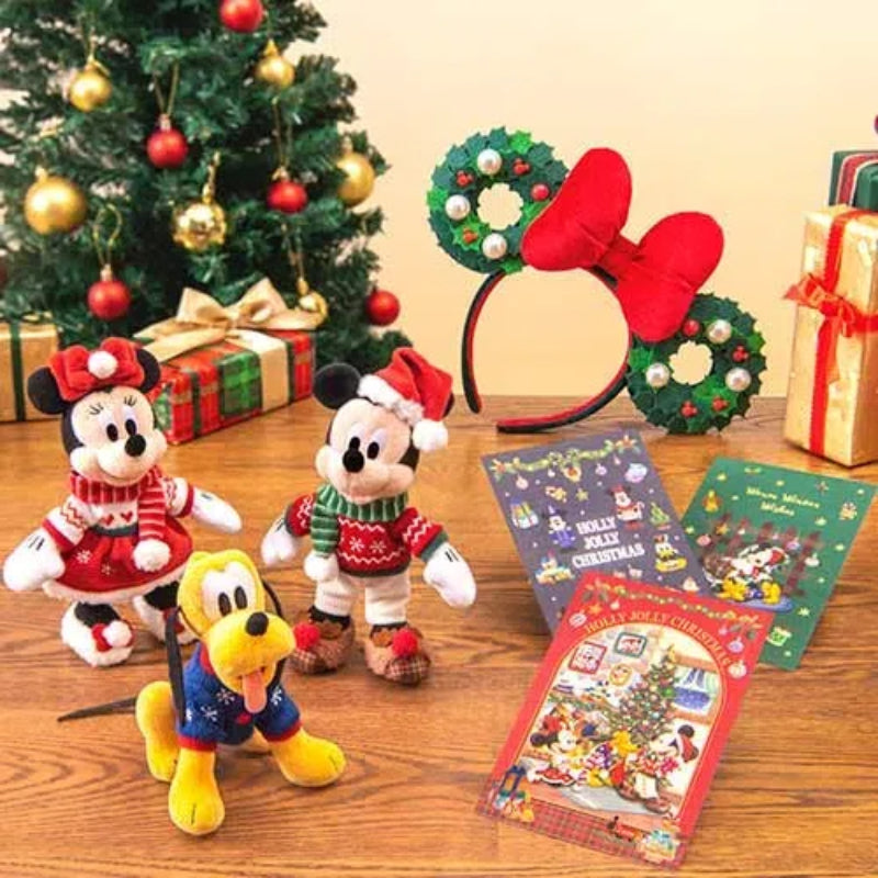 DISNEY Christmas Plush Keychain
