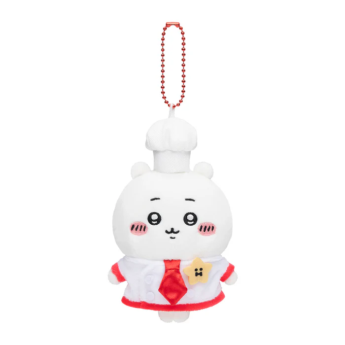 CHIIKAWA Restaurant Cook Plush Keychain