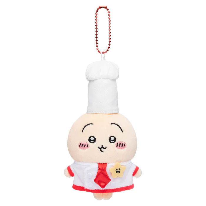 CHIIKAWA Restaurant Cook Plush Keychain