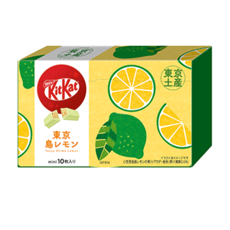NESTLE Tokyo Island Lemon Flavored Mini KitKats