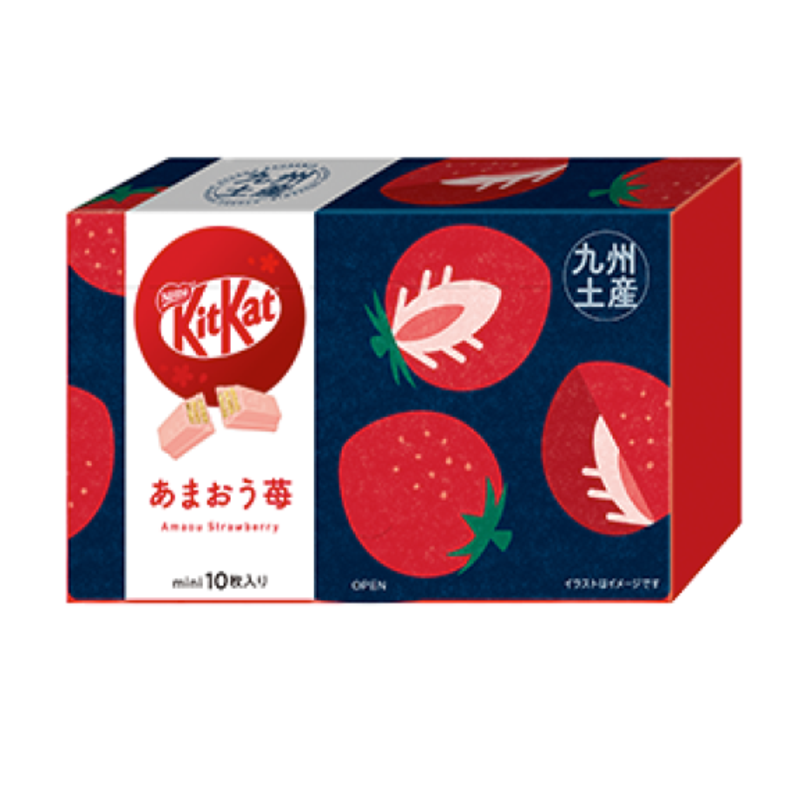 NESTLE Amaou Strawberry Mini KitKats