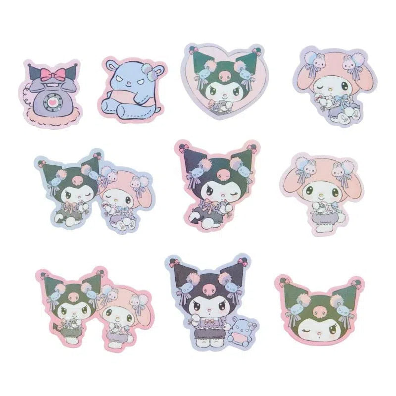 SANRIO Characters Sticker Set (Romycun Room)