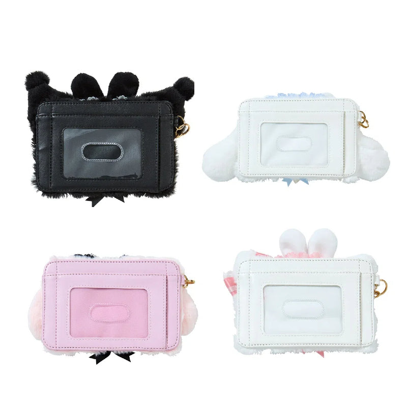 SANRIO Yume Ribbon Face Shaped Card Case