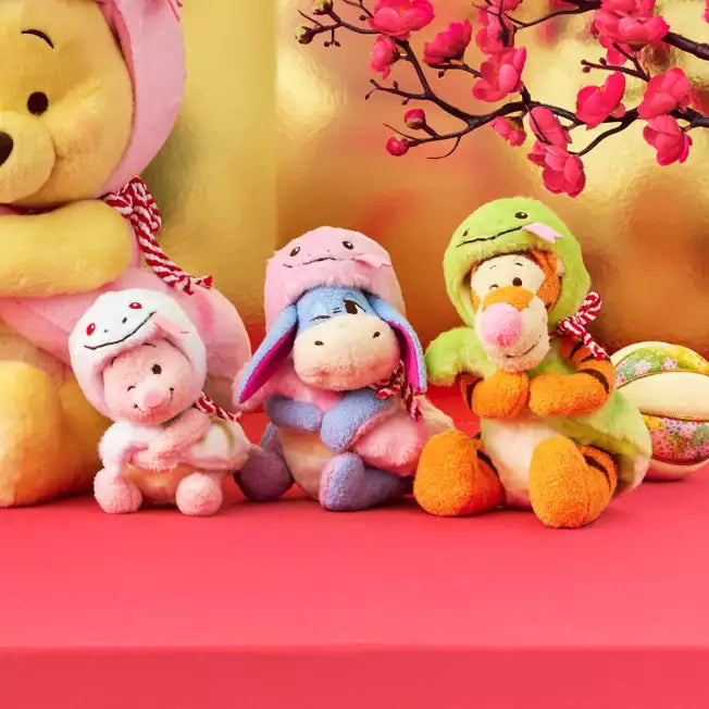 DISNEY ETO POOH Piglet Year of the Snake Plush