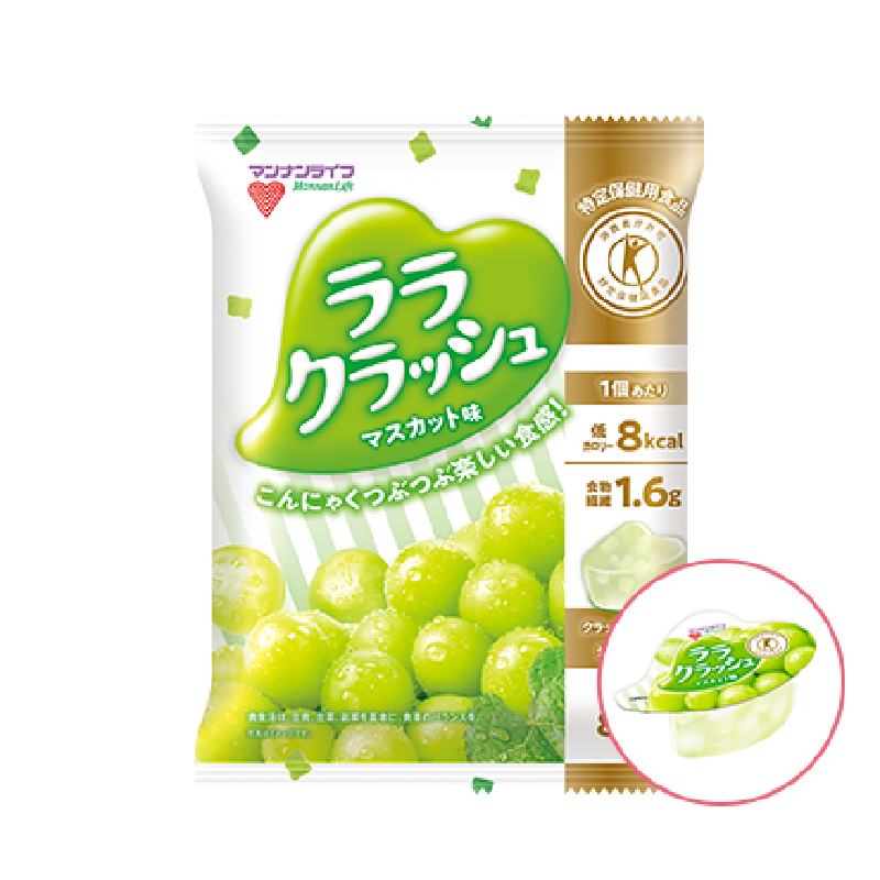 MANNANLIFE Konjac Field Konjac Jelly (Muscat Grape Flavor)