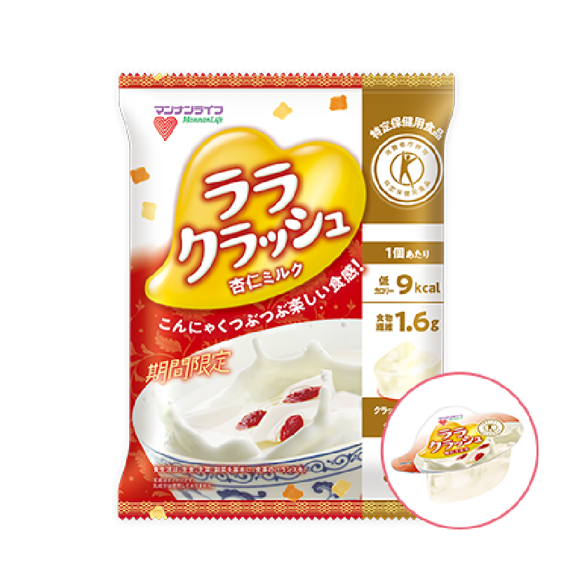 MANNANLIFE Konjac Field Konjac Jelly (Grape/Almond Milk)