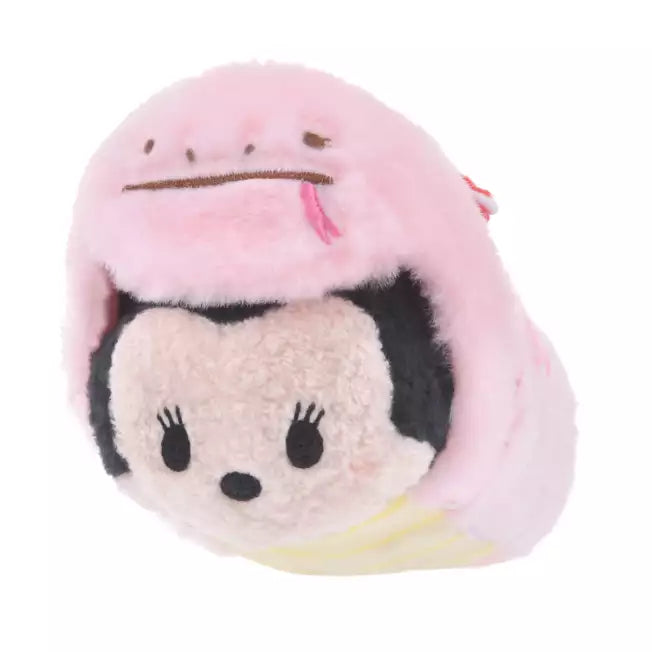 DISNEY ETO 2025 Year of the Snake Small Mickey and Minnie Tsum Tsum Plush