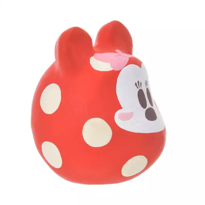 DISNEY Mickey and Minnie Mouse Daruma Doll