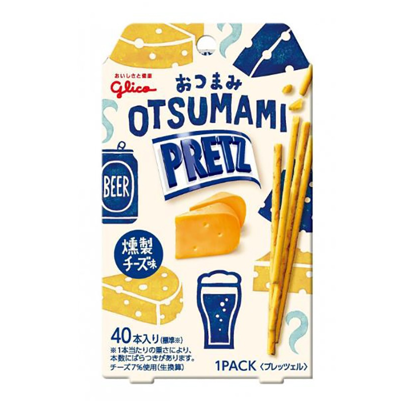 GLICO Otsumami Pretz (Smoked Cheese)
