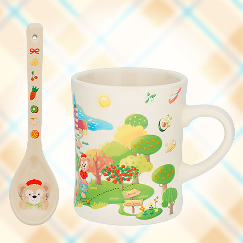 DISNEY Duffy & Friends Wonderful Kitchen Mug with Spoon