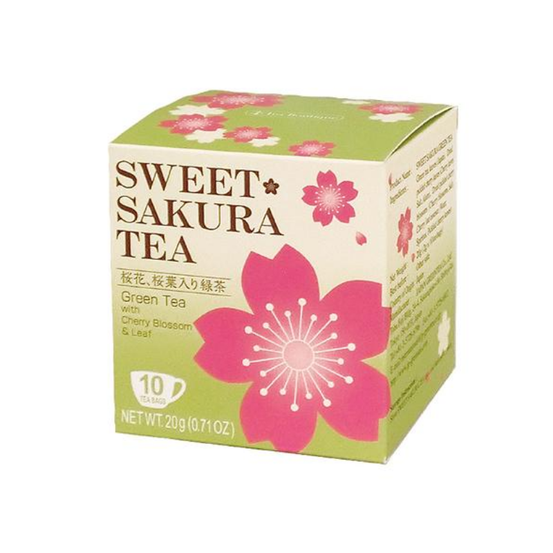 TEA BOUTIQUE Sweet Sakura Tea (Green Tea, 10-Piece)
