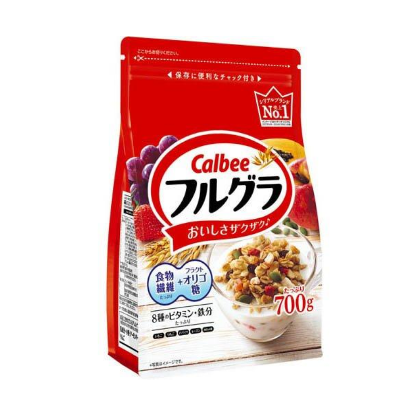 CALBEE Frugra Fruit Granola Cereal Original 700g