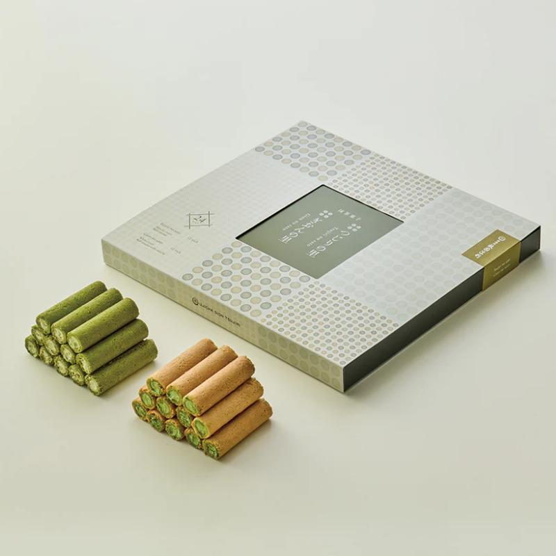 GION TSUJIRI Kyoto Uji Tea Matcha Sweets Tsujiri no Sato & Gion no Sato Assortment (24 Pieces)