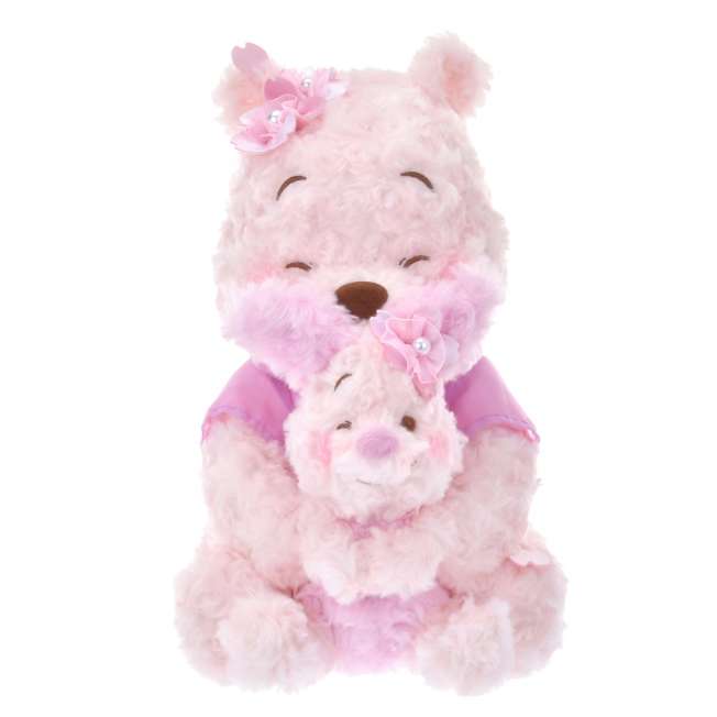 DISNEY Sakura Winnie the Pooh and Piglet Plush