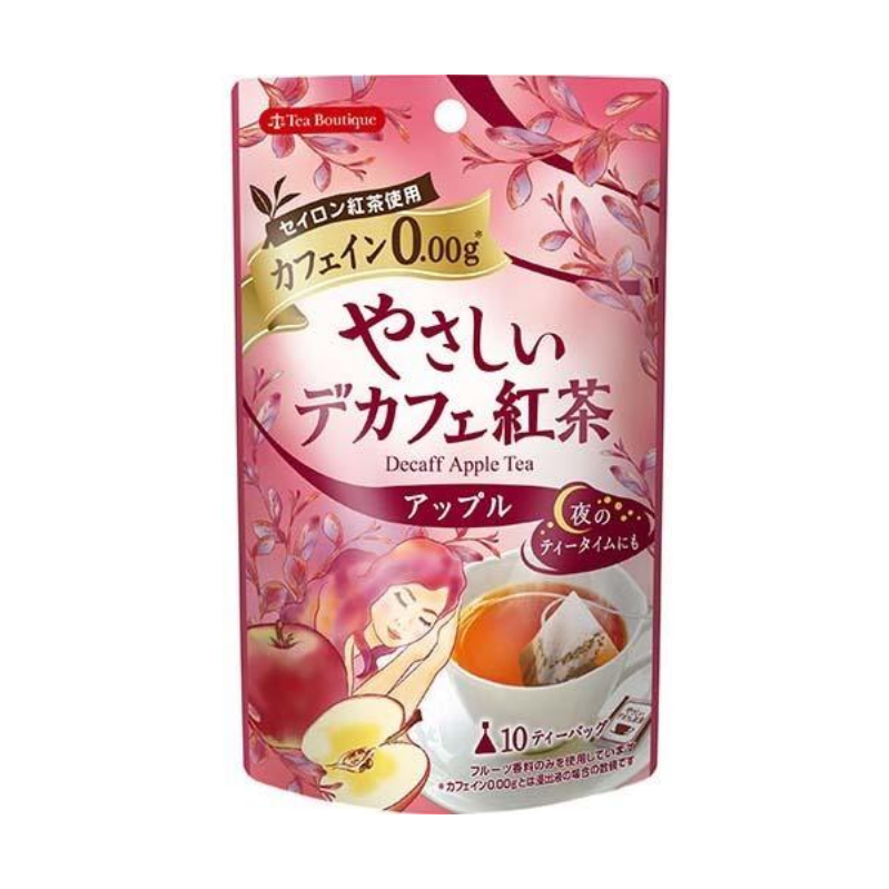 TEA BOUTIQUE Japan Green Tea Center Easy Decafé Tea Apple